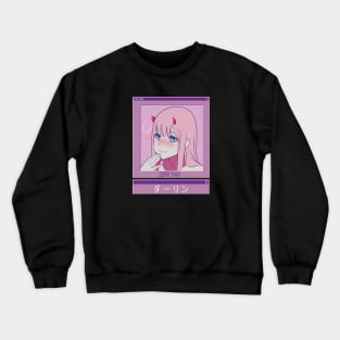 Zero Two Y2K Crewneck Sweatshirt